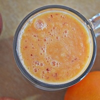 orange smoothie